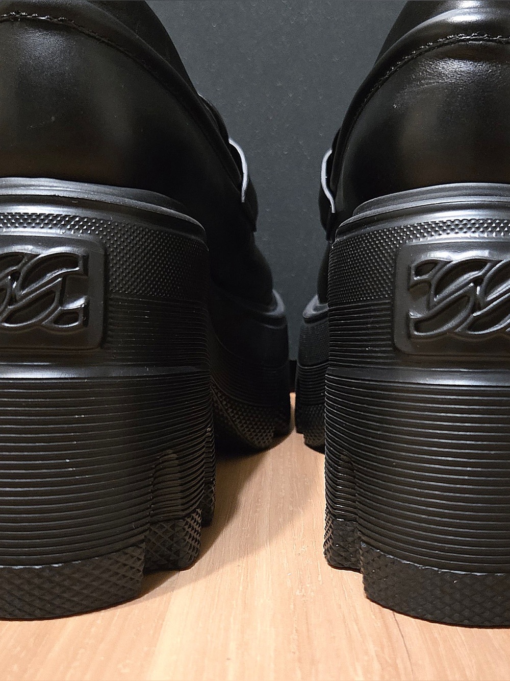 casadei | rock 110mm platform loafers | size: eu 41 (us 11/us 8) - Picture 7 of 14